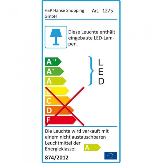 Lampadaire LED lumière du jour 