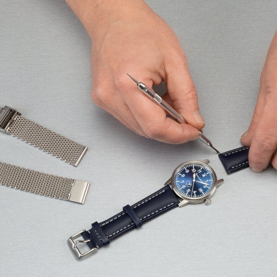 Montre homme  "Blue Messerschmitt" 
