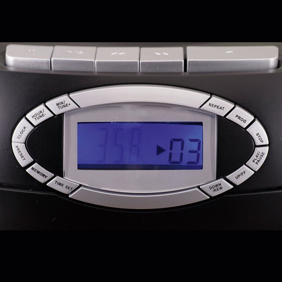Lecteur portatif CD et cassettes 