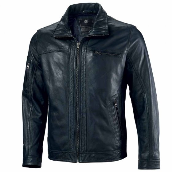 Veste en cuir nappa d'agneau 