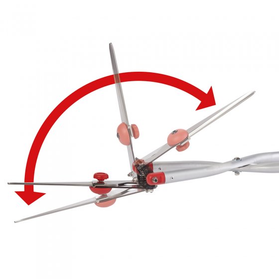 Cisailles ultra légères à angles multiples