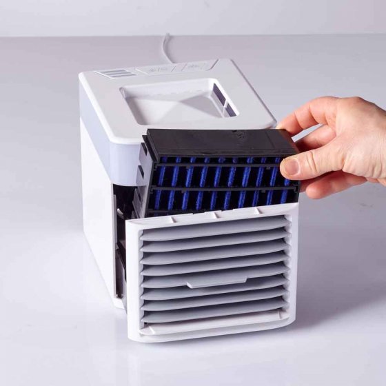 Mini climatiseur avec lumière d'ambiance 