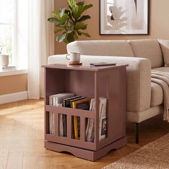 Table d'appoint pivotante 