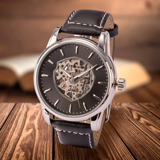 Montre homme Wesseldon « Squelette Automatic » 