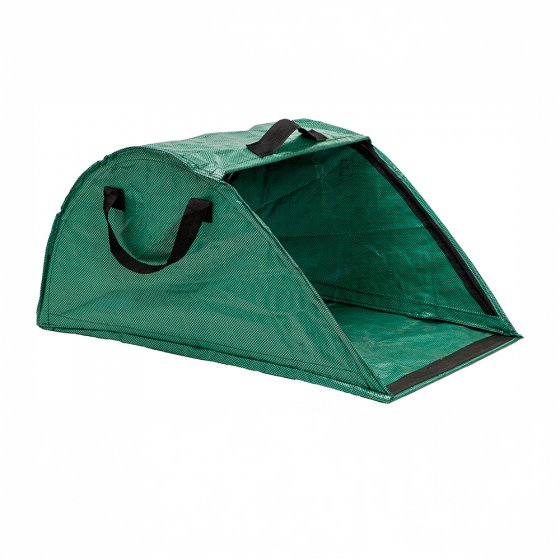 Collecteur de feuilles avec bord en tôle 
