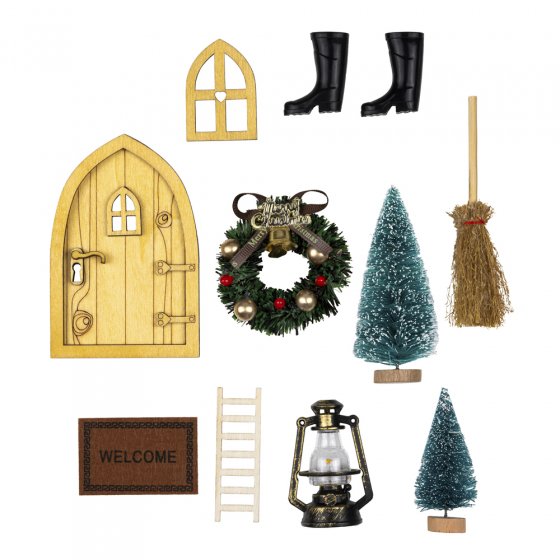 Porte des lutins avec accessoires 