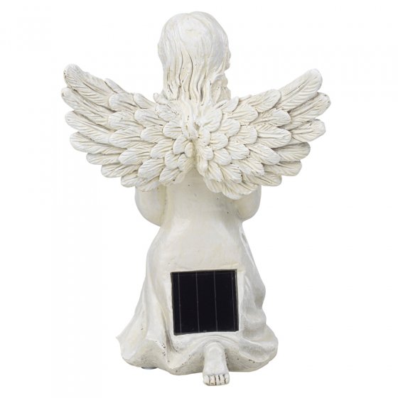 Ange solaire avec croix lumineuse 