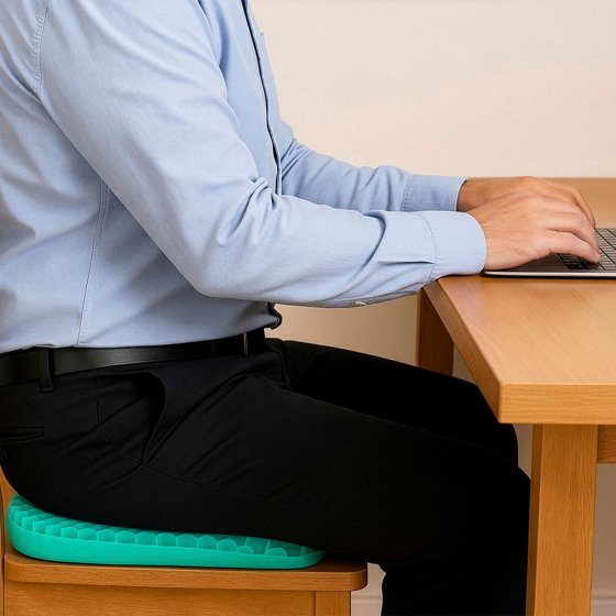 Coussin d'assise à structure alvéolaire