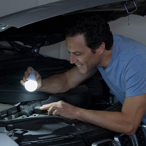 Ampoule avec télécommande 