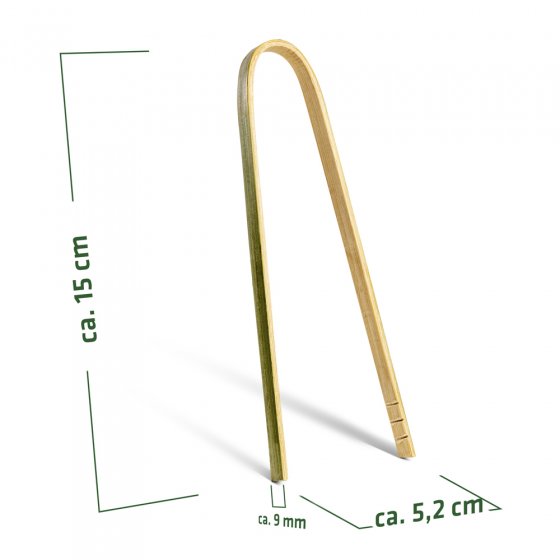 Pince à escargots en bambou 