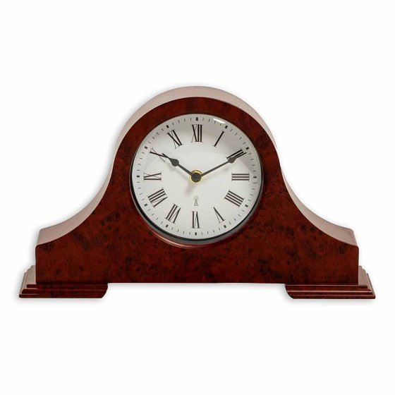 Horloge radio-pilotée avec cheminée 