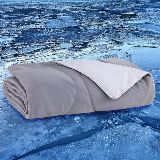 Couette d'été à effet rafraîchissant 