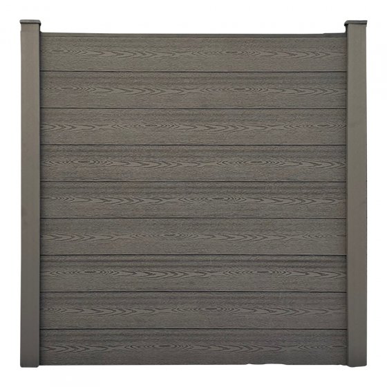 Clôture pare-vue en WPC 9 m 