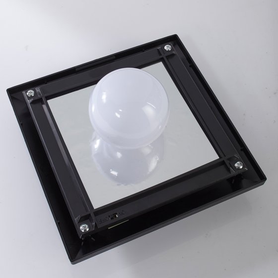 Lanterne solaire LED avec support mural 