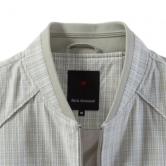 Blouson en seersucker 