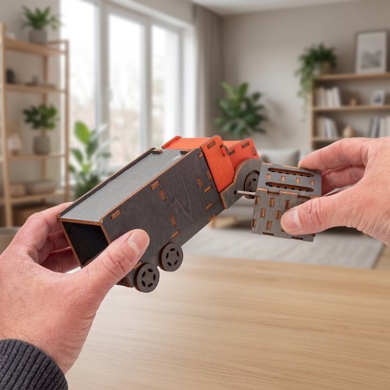 Camion-cadeau « Livraison » : un casse-tête 