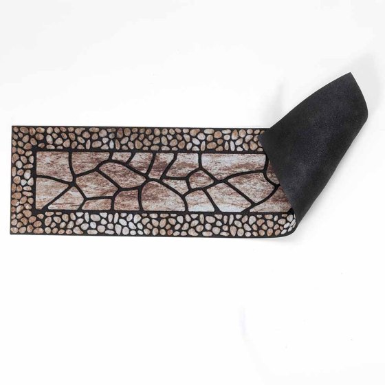 Lot de 2 tapis de protection pour les pieds - Grès  