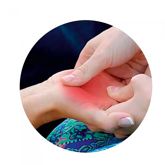Appareil de massage par pression pour les mains 