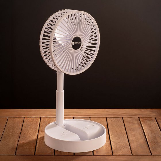 Votre cadeau : un ventilateur télescopique 