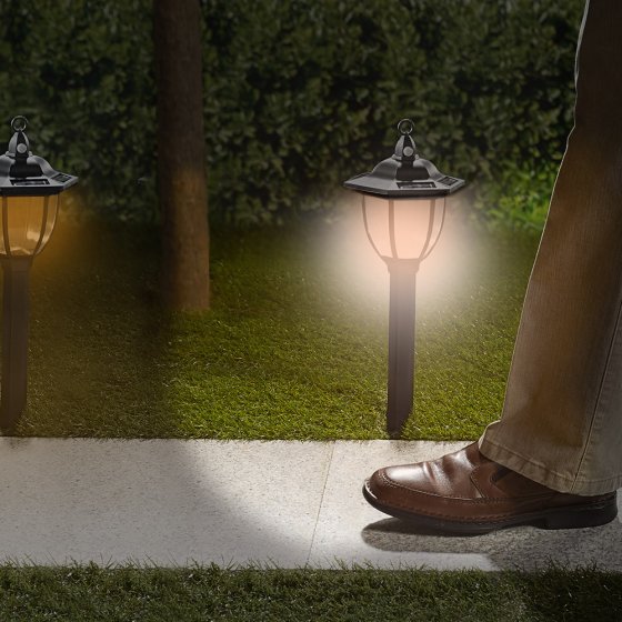Lampes solaires « 2-en-1 » Lot de 2