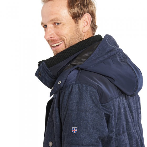 Parka aspect laine