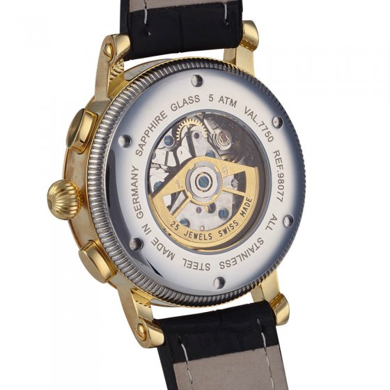 Chronographe automatique Erbprinz "Unique d’or"
