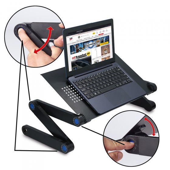 Support pour tablette et ordinateur portable 