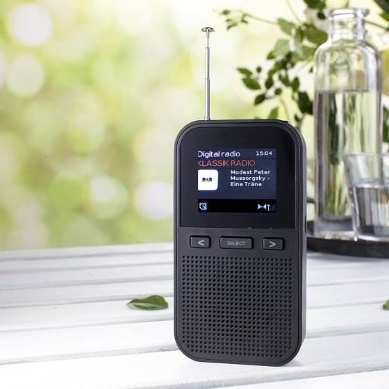 Radio de poche DAB+ avec écran en couleur 