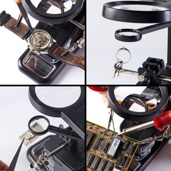 Lampe loupe de précision 