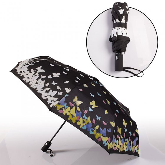 Parapluie de poche à couleur changeante 