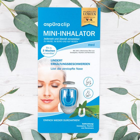 Mini-inhalateur Aspuraclip