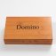 Boîte en bois contenant un grand domino - 5