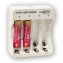 Piles rechargeables Pure Power 4xAAA avec module de recharge - 5