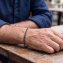 Bracelet à maillons pour homme en titane - 5