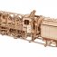 Maquette locomotive à vapeur en bois - 5