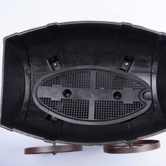 Bac à plantes sur roulettes 