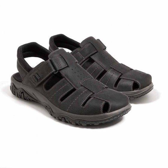 Sandales à velcro pour hommes 