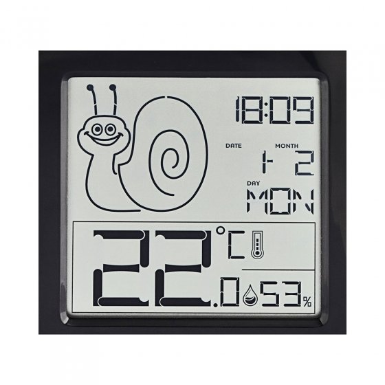 Pendule thermomètre/hygromètre “Komfort” 