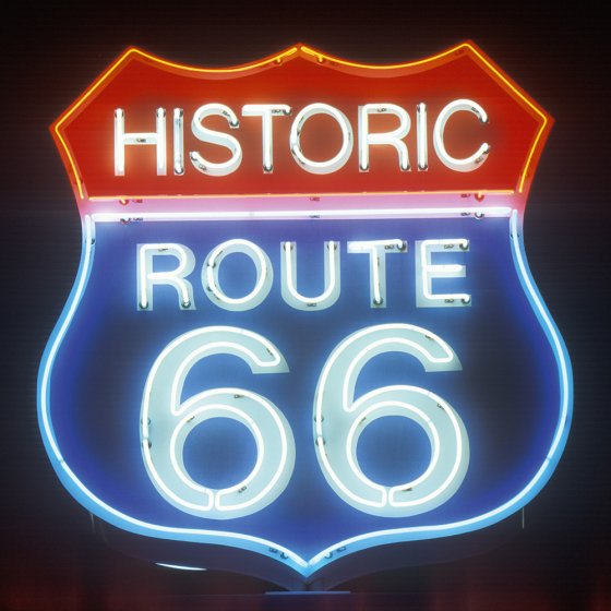 Montre bracelet  "Route 66" 