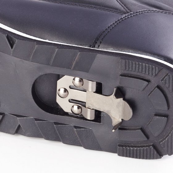 Bottes à patte auto-agrippante avec crampon à glace