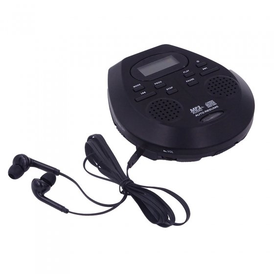 Lecteur CD portable avec enceintes stéréo