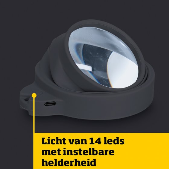 Loupe LED avec verre optique