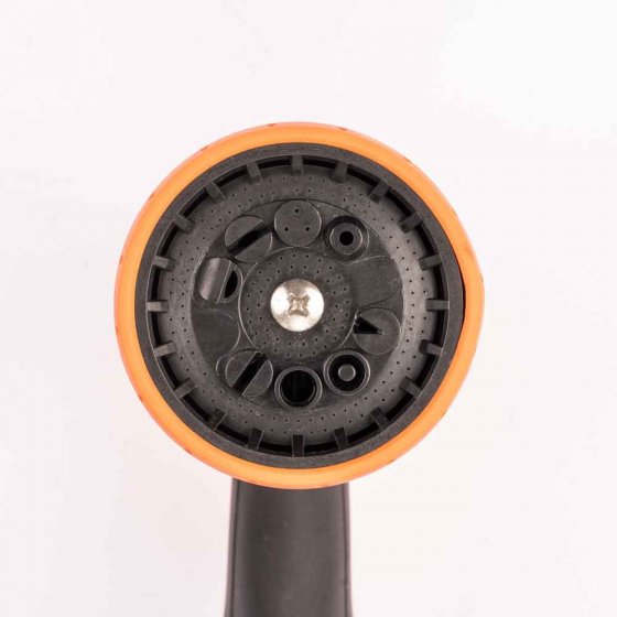Tuyau d'arrosage extensible avec raccords en laiton 