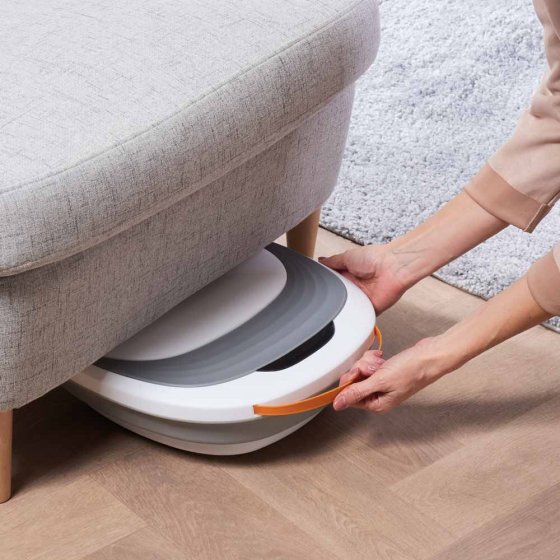 Bain de pieds bouillonnant pliant 