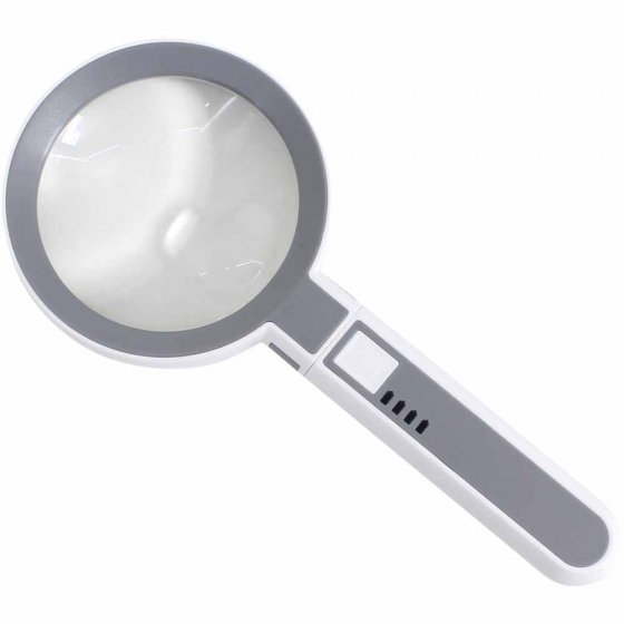 Loupe de table et manuelle avec lampe 
