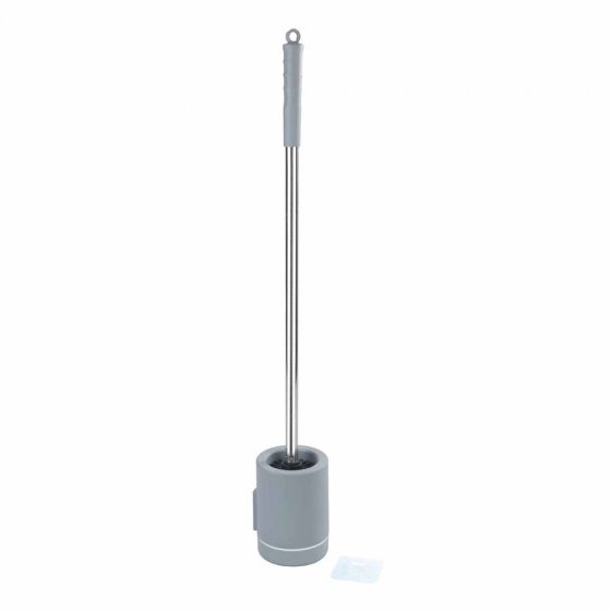 Brosse WC extra longue avec pot