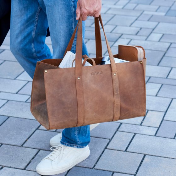 Sac universel en cuir de vache 