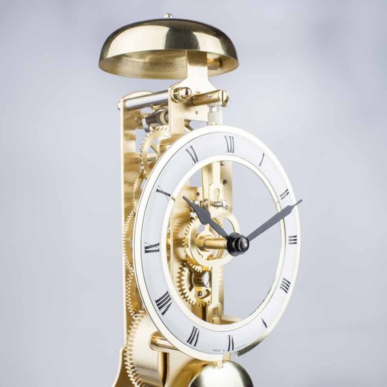 Horloge de table élégante avec cloche 