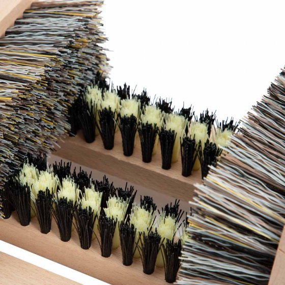 Tire-bottes avec brosses de nettoyage