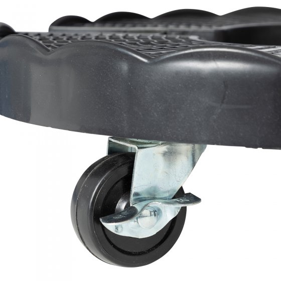 Support à roulettes réglable avec freins 